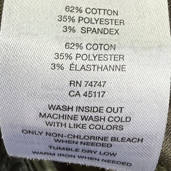 NATURAL REFLECTIONS Platinum Stretch Camo Jogger Pants Large Cotton Blend - Picture 6 of 12